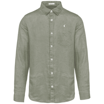 W A I N E - Chemise en lin homme