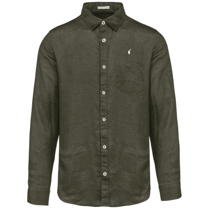 W A I N E - Chemise en lin homme