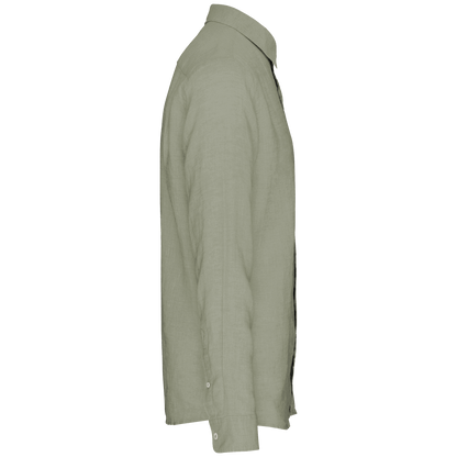 W A I N E - Chemise en lin homme