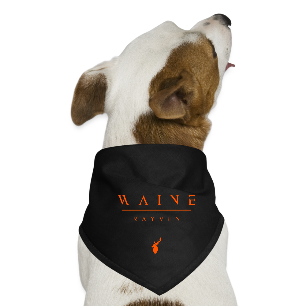 W A I N E - Dog Bandana RAYVEN - black