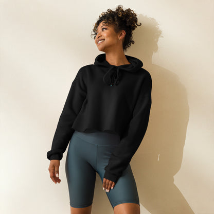 W A I N E - Sweat à Capuche Crop-Top